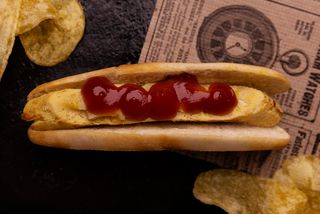 4 Montadito De Tortilla Con Patatas Y Kétchup