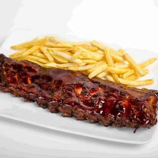 Costilla a la BBQ (Para 2 Personas)