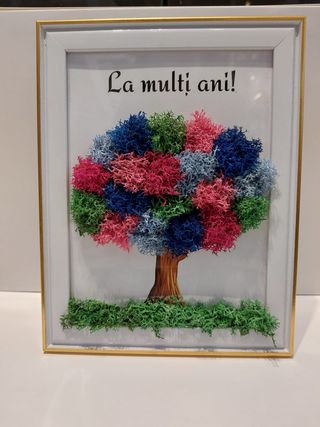 Tablou cu licheni mic - Mesaj standard