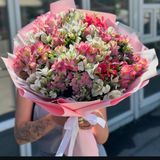 Великий букет з альстромерій 