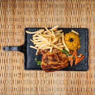 1/4 Poulet Feu De Bois