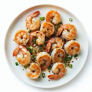 Gamberetti in sale e pepe