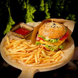 Бургер курячий