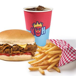 Vegetarian Cheeseburger Menu