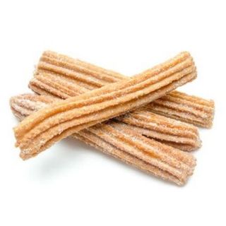 Doble ración de churros + 2 tazas de chocolate (10 uds.)