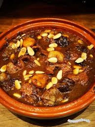 Tajin di carne con prugne