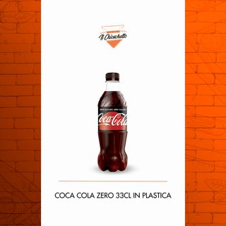 Coca Cola Zero 0,45 Bottiglia di Plastica