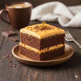 Домашен кейк с портокал