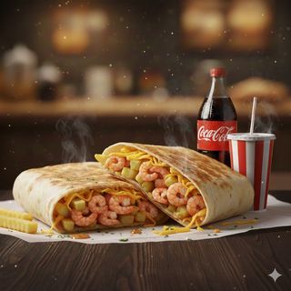 Menú Taco De Gambas