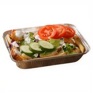 Kapsalon con pollo o cordero o mix