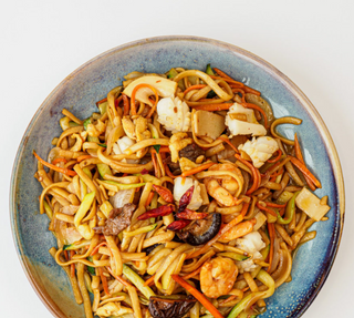 Tallarines de la casa