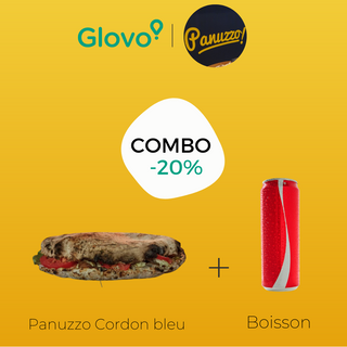 Panuzzo Cordon bleu + Boisson