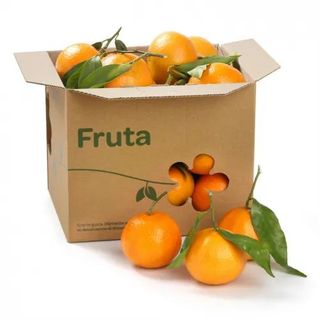 Mandarina Con Hoja Carrefour Granel (Aprox. 1Kg)