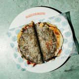 QUESADILLAS DE MAIZ AZUL CON HUITLACOCHE