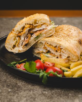 Crispy chicken sendvič