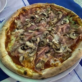 Pizza Jamón Cocido Y Champiñones (Normal)
