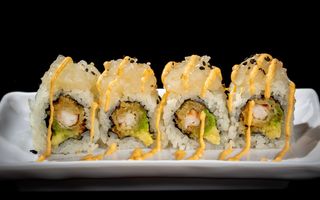 124 Uramaki hotate - 8 pezzi