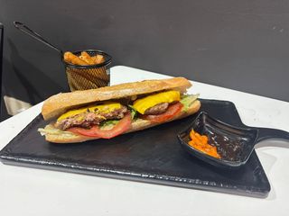 Sandwich Viande Hachée pain maison