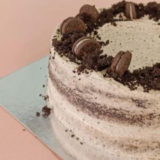 Porción De Tarta De Brownie Cochino