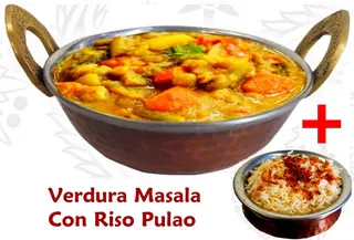 Verdura Masala + Riso