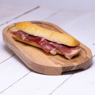 Bocadillo jamón ibérico