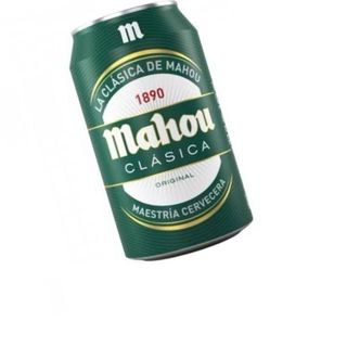 CERVEZA EN BOTE VERDE