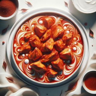 Czerwone curry z kurczakiem