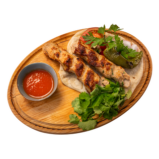 Kebab de pollo / pavo con Queso