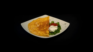 Omlet sa sirom