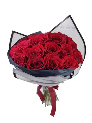25 trandafiri rosii