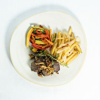 Solomillo De Res Salteado Al Ajillo Sin Gluten