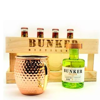 Estuche  Ginebra Origen  + Taza Muler+4 Schweppes