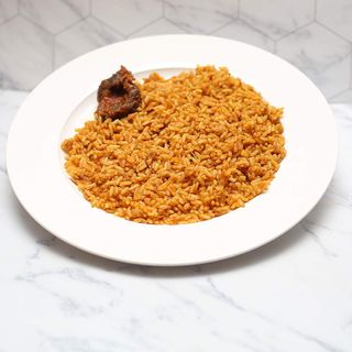 Extra Large Value Munch - Jollof Rice & Fried Rice & Beef