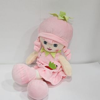 Boneca Moranguinho cor de rosa claro