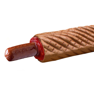 Хот-дог ХХL Баварська сос. (темна булка)