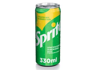 Sprite с вкус на лимон и лайм (330мл)