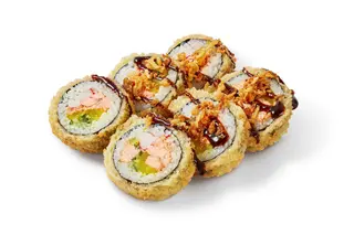Tempura łosoś & krab