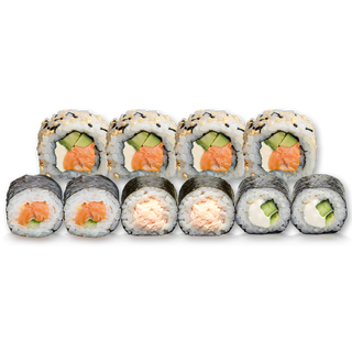 SMOKED SALMON MIX 10бр 200г