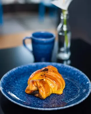 Croissant Recheado de Nutella