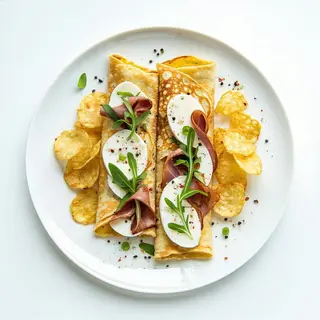 Creps porchetta