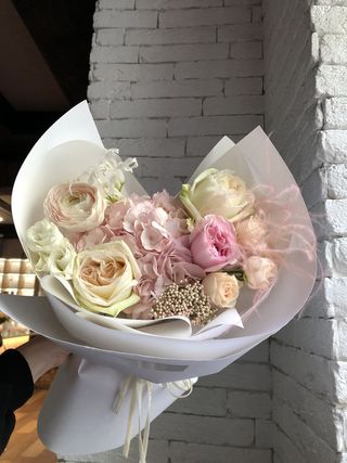 Букет "Рожевий мікс"