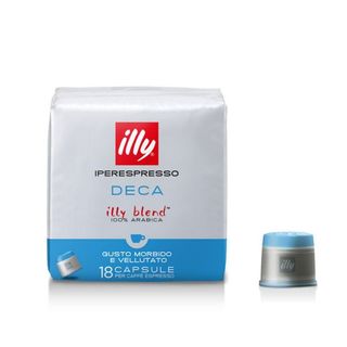 18 Cialde Caffè Espresso Illy Iperespresso Decaffeinato Verde