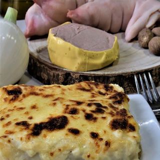 Canelones Gratinados De Pies De Cerdo Y Foie Gras (3 Uds.)