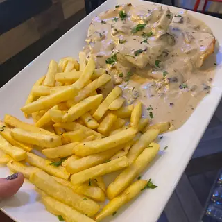 Pollo ai funghi 