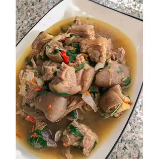 Cowhead pepper soup