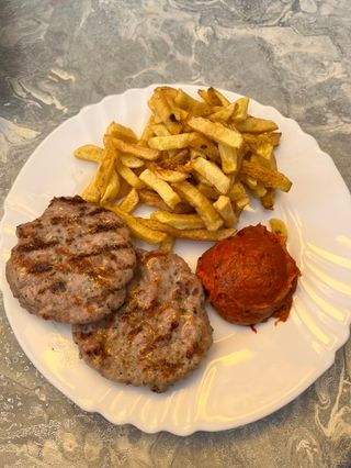 Кюфте с гарнитура