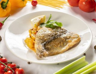 Форель, запеченная в сметанном соусе (350г)
