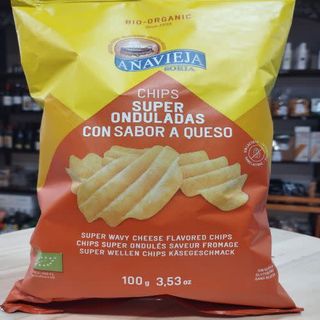 Patatas Onduladas Con Queso (100 G.)