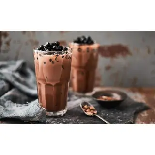 Chocolate Milk Boba