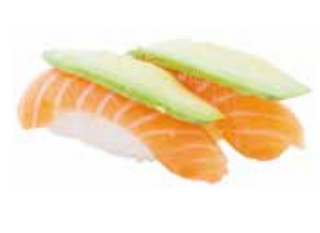 Nigiri sake avocado